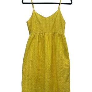 Yellow Sleeveless Dress